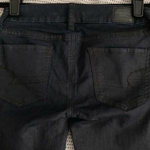 American Eagle Outfitters Jeans - American Eagle Cropped Stretchy Shimmer Jogging American Eagle Outfitters Jeans - American Eagle Cropped Stretchy Shimmer Jogging